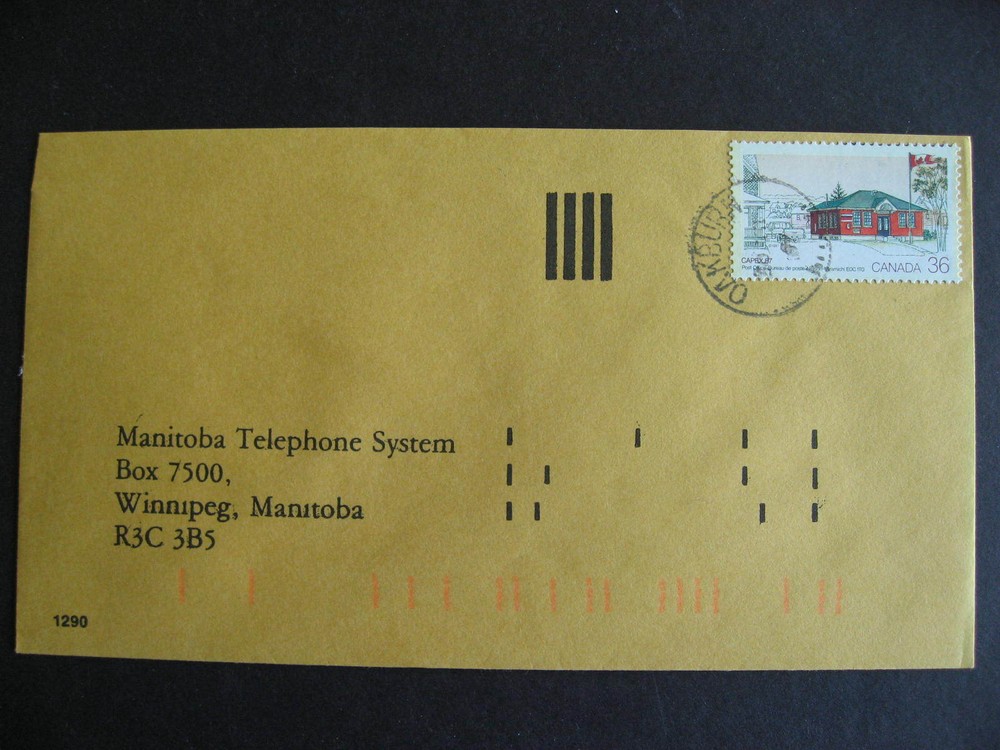 CANADA Sc 1123 CAPEX 87 double tagged error on cover! Check it out!