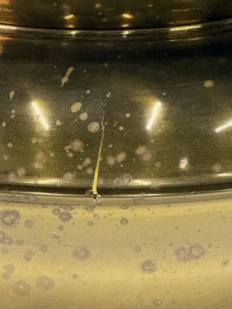 Vintage Solid Brass Spittoon - Made In England