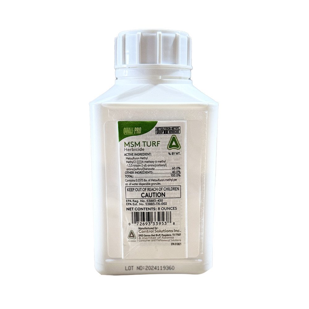 Quali-Pro MSM Turf Herbicide 8 oz Bottle by Control Solutions