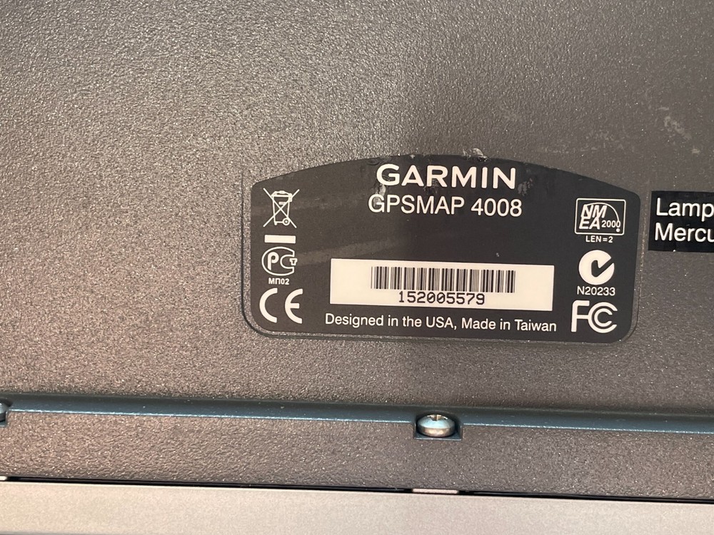 Garmin GPSMap 4008 Chartplotter Head Unit & Cover