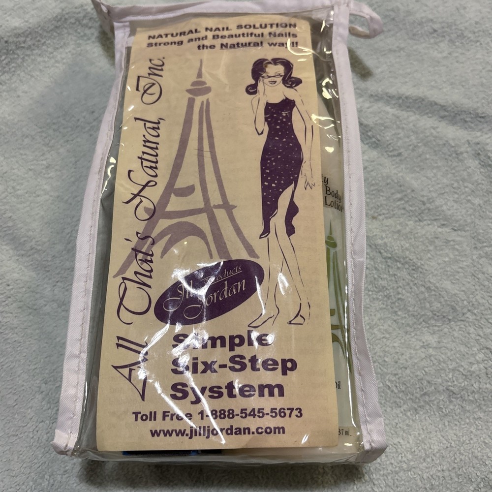Jill Jordan Hand Treatment Natural Nail Solution 6 Step System New