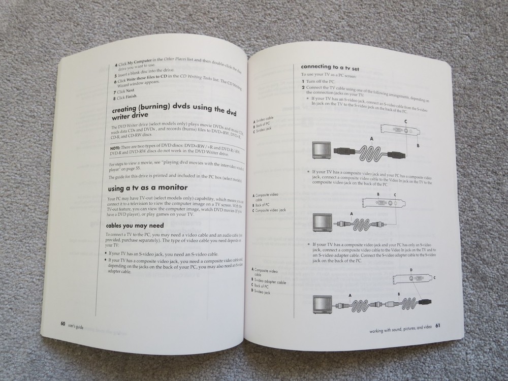 Computer Manual: . .HP Pavilion Home PC User Guide & Quick Setup Guide