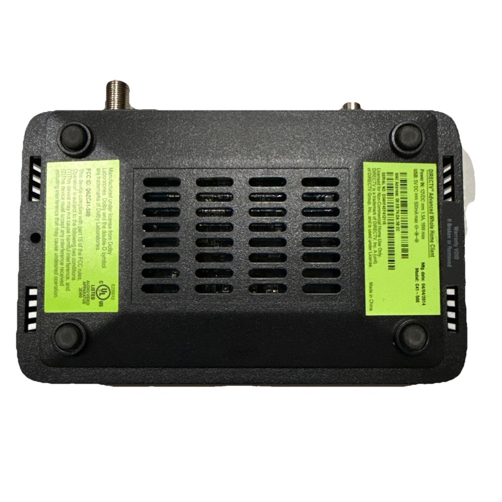 Direct TV HD Mini Receiver Model C41-700