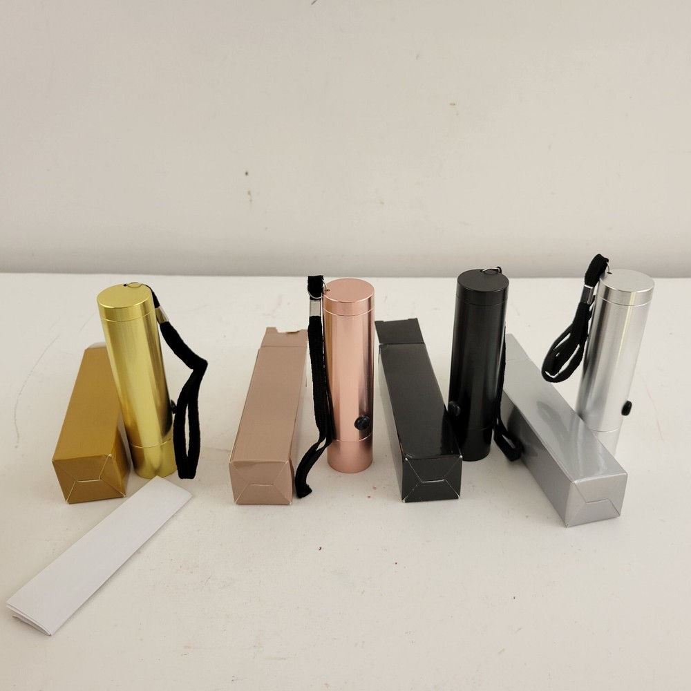 BrightEase Set of 4 Flashlights with Gift Boxes