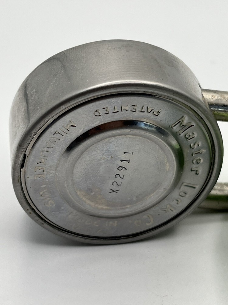 Master Combination Padlock 1500 Vintage Original Box