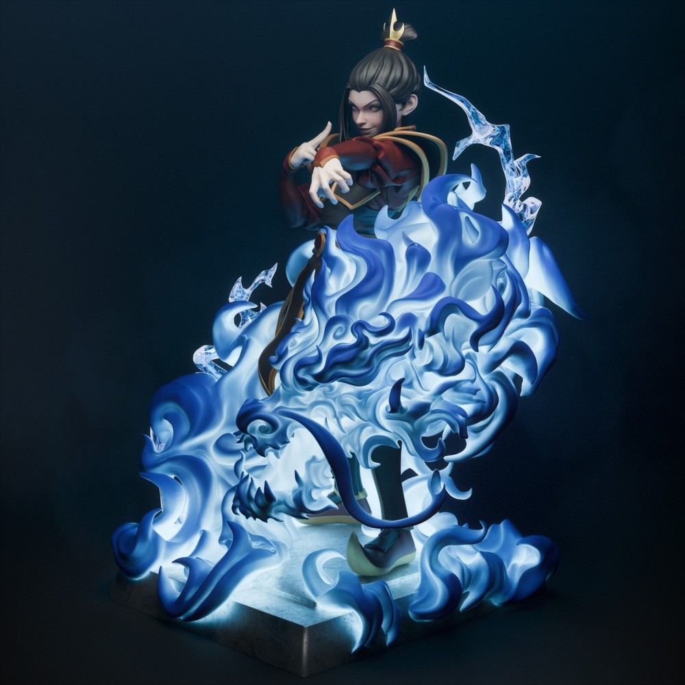 Azula Statue 3D Printed Kit Unpainted/Unassembled