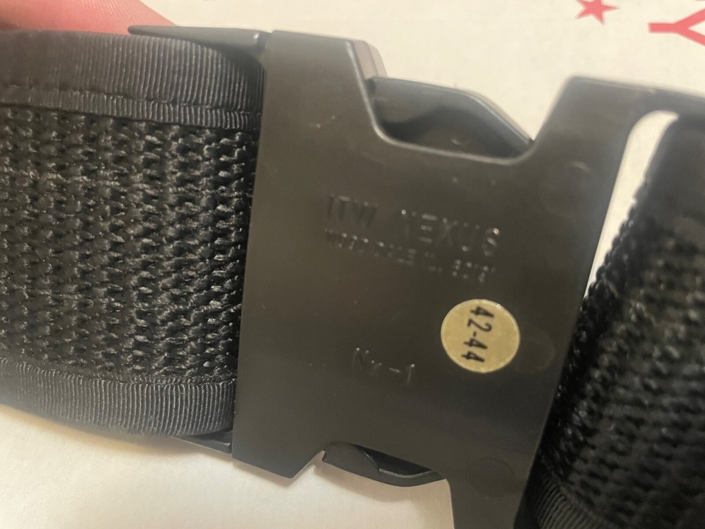 bianchi nylon 2 1/4" duty belt