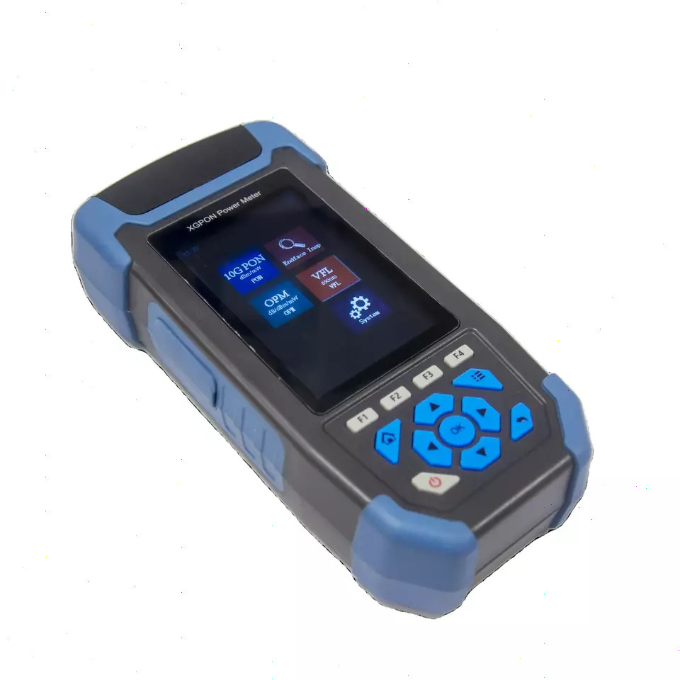 Digital 10G PON Power Meter Network Voice Data and Video Signals Analyzer