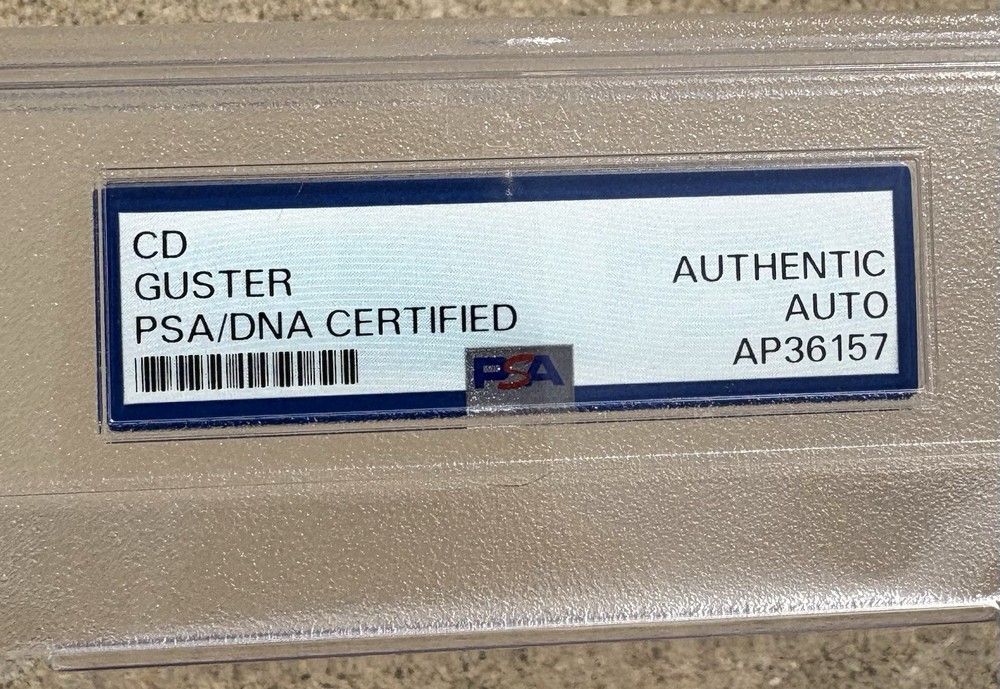 GUSTER Band SIGNED PSA/DNA Auto Slabbed CD