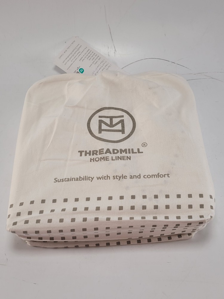 Threadmill Luxury 800 Thread Count Full Size 100% Cotton Sheets Hotel White