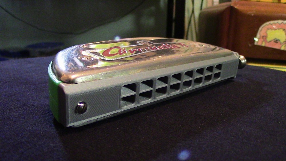 Customized Hohner Chrometta 8 Chromatic Harmonica Key of C