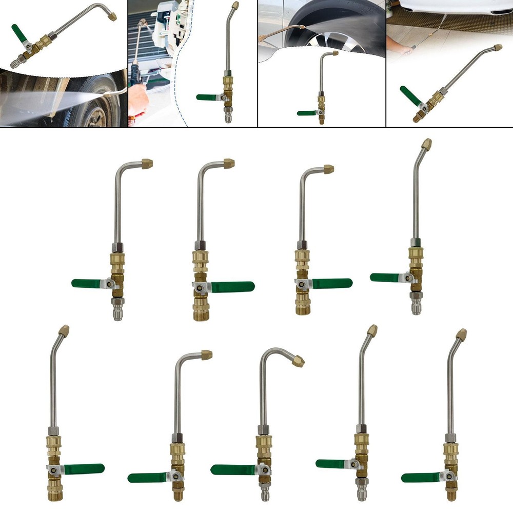 High Pressure Rod Hose Adapter Easy Installation Professional Spare Part Fitting