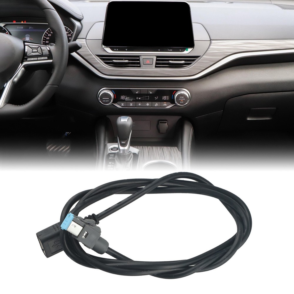 Direct Installation CD Audio Radio Player Cable 4Pin USB Cable ABS Material