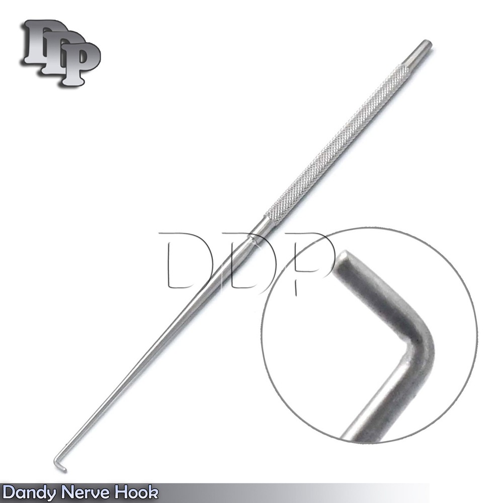 Dandy Nerve Hook Retractor 8'' Surgical Instruments RT-017