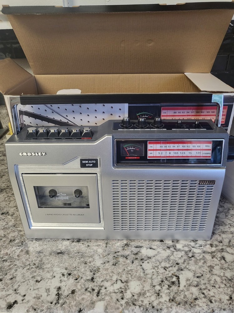 Stranger Things Crosley CT200B Cassette Bluetooth Radio Player