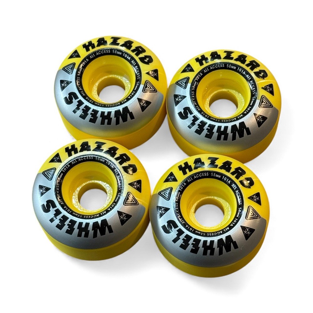 58mm Hazard Madness skateboard wheels