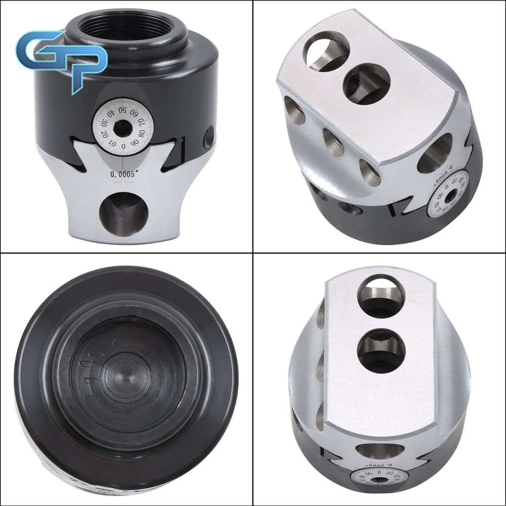 Heavy Duty 3" Precision Boring Head 0.001" Adjustable 1-1/2-18 Thread