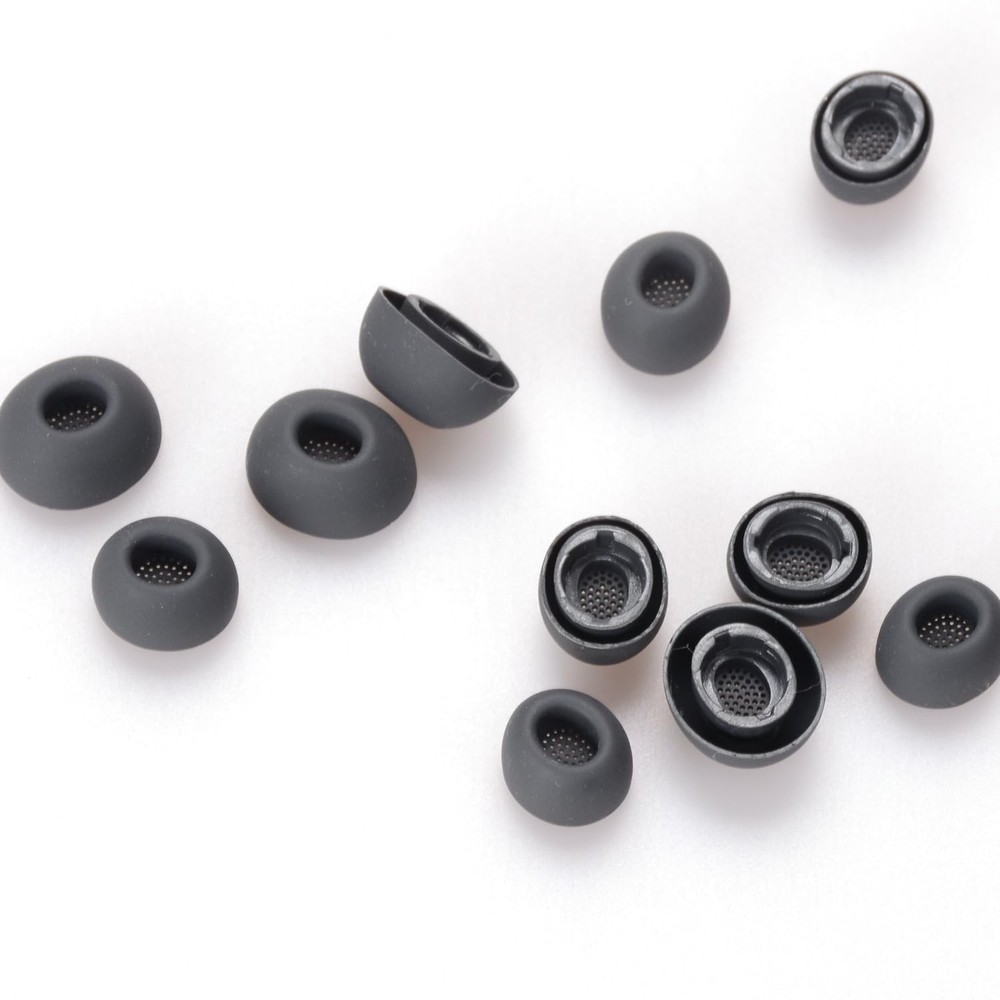 Replacement Silicone Eartips Earbuds Tips Set for Samsung Galaxy Buds 3 Gray