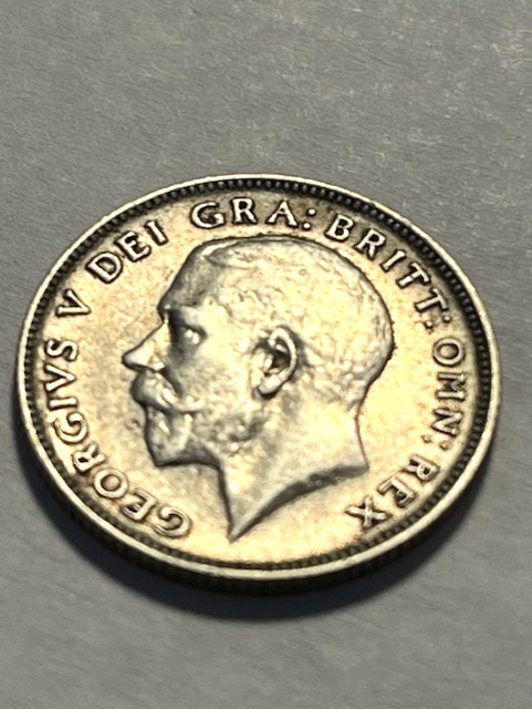 1920 Great Britain 6 Pence/Silver/XF #8707