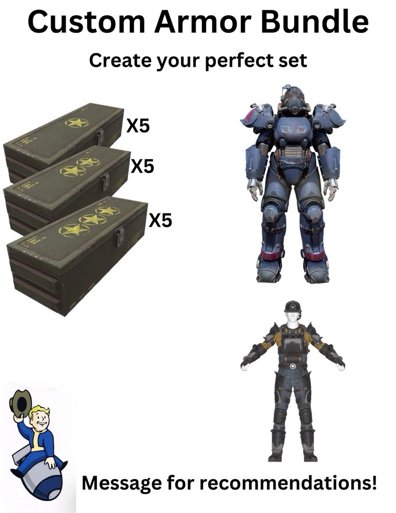 (Xbox) Custom 3 Star Armor Bundle