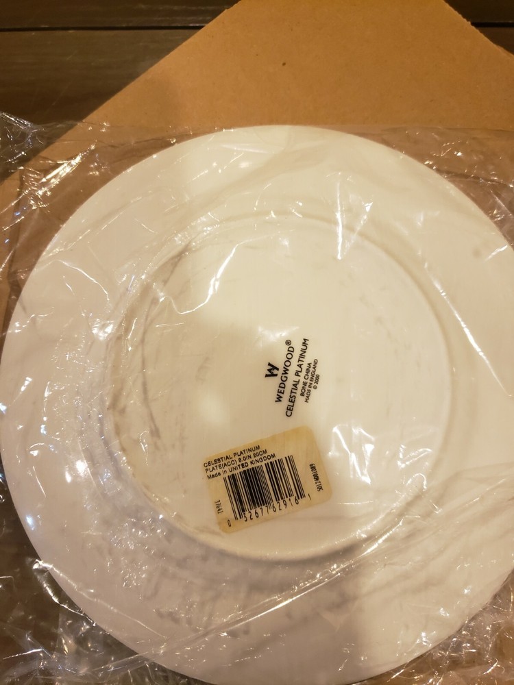 NEW! Wedgwood "Celestial Platinum" Bone China