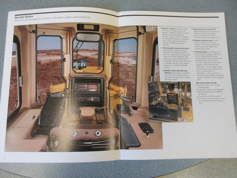 Caterpillar D5M Crawler Dozer Brochure 20 Page