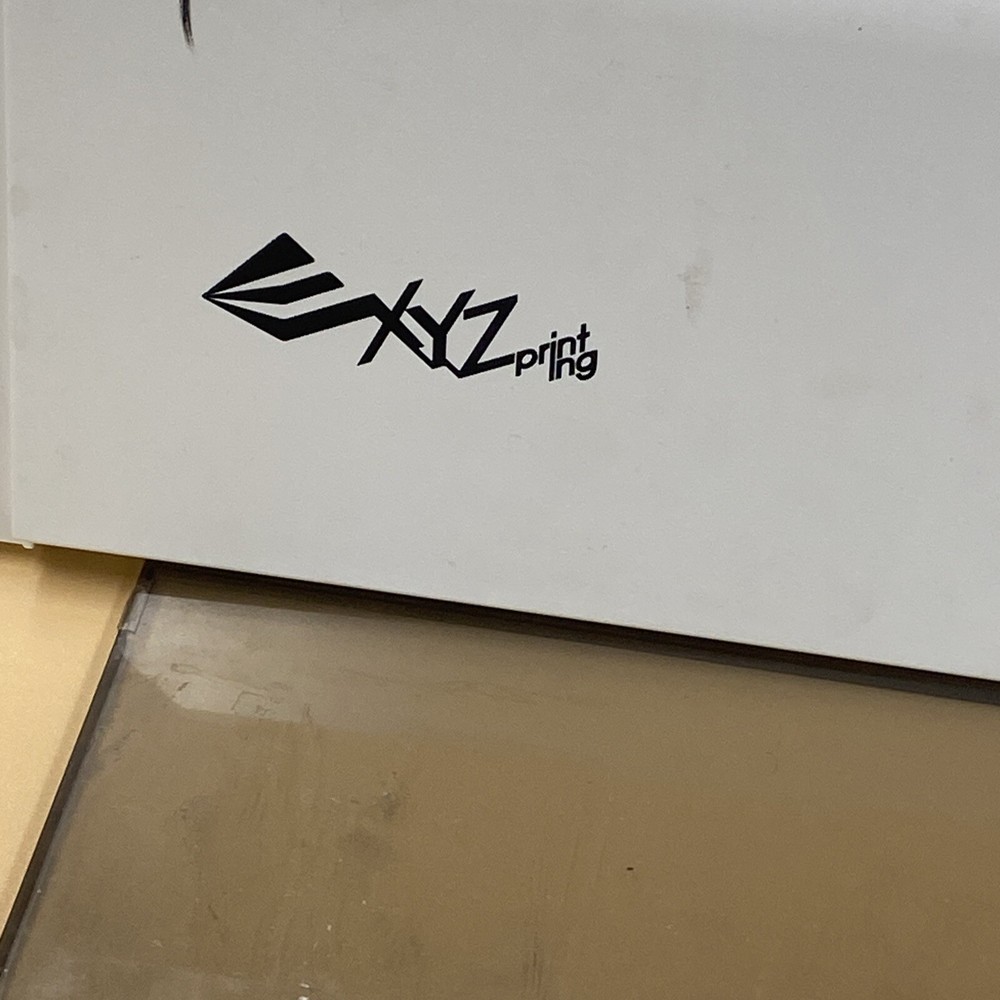 XYZPRINTING DA VINCI 1.0 3d Pinter Front / Front Top Panel Set/2 Pieces . As Is
