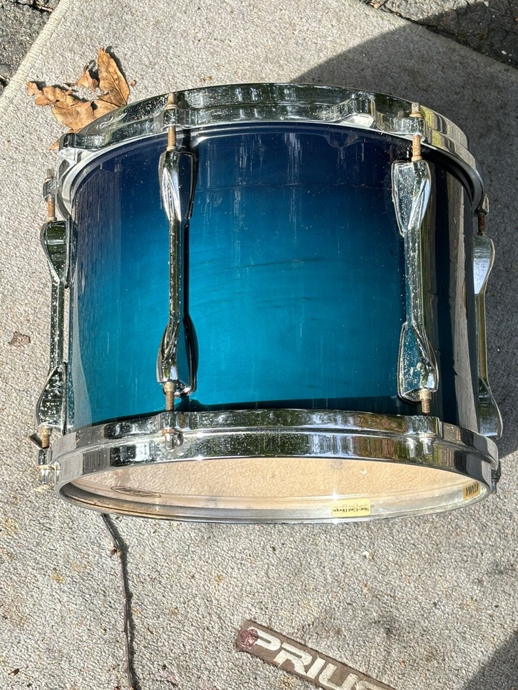 Tama Superstar Hyperdrive 12” Tom Drum Trans Blue Worn