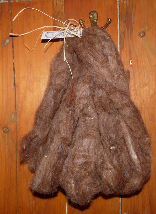 Dark Suri Alpaca Sliver