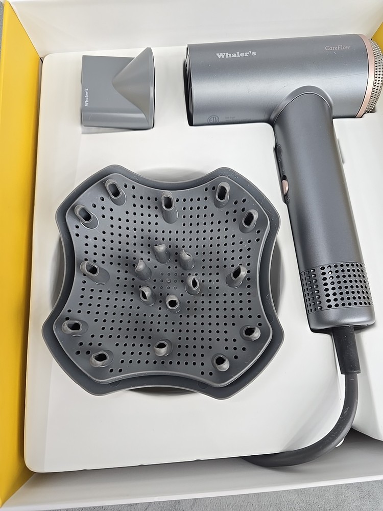 Whalers Hair Dryer CareFlow , W/ Concentrator & Diffuser