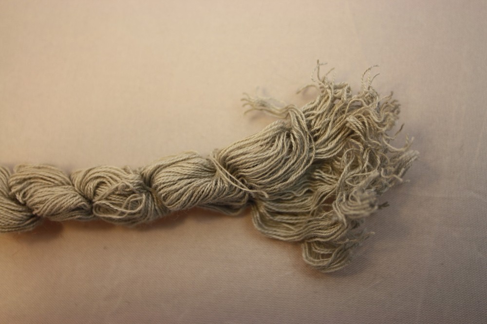 Gray Stringlets 100% Cotton String Doll & Craft Hair