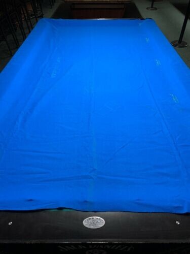 Full Size Blue Pai Gow Poker Cloth - DIMENSIONS INCLUDED