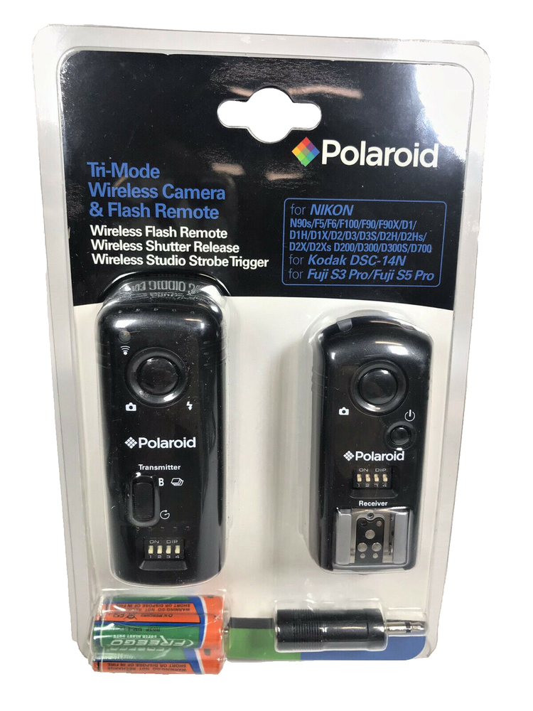 Polaroid Tri-Mode Wireless Camera & Flash Remote for NIKON N90s