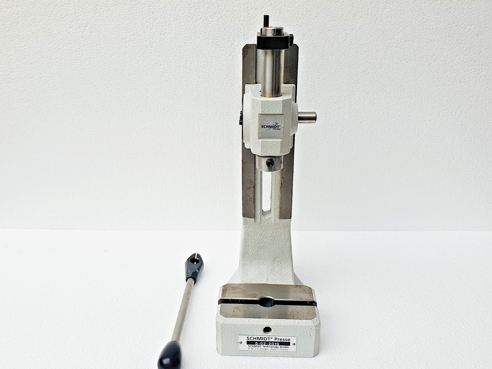 SCHMIDT 5-02-2019 Manual Press # NEW