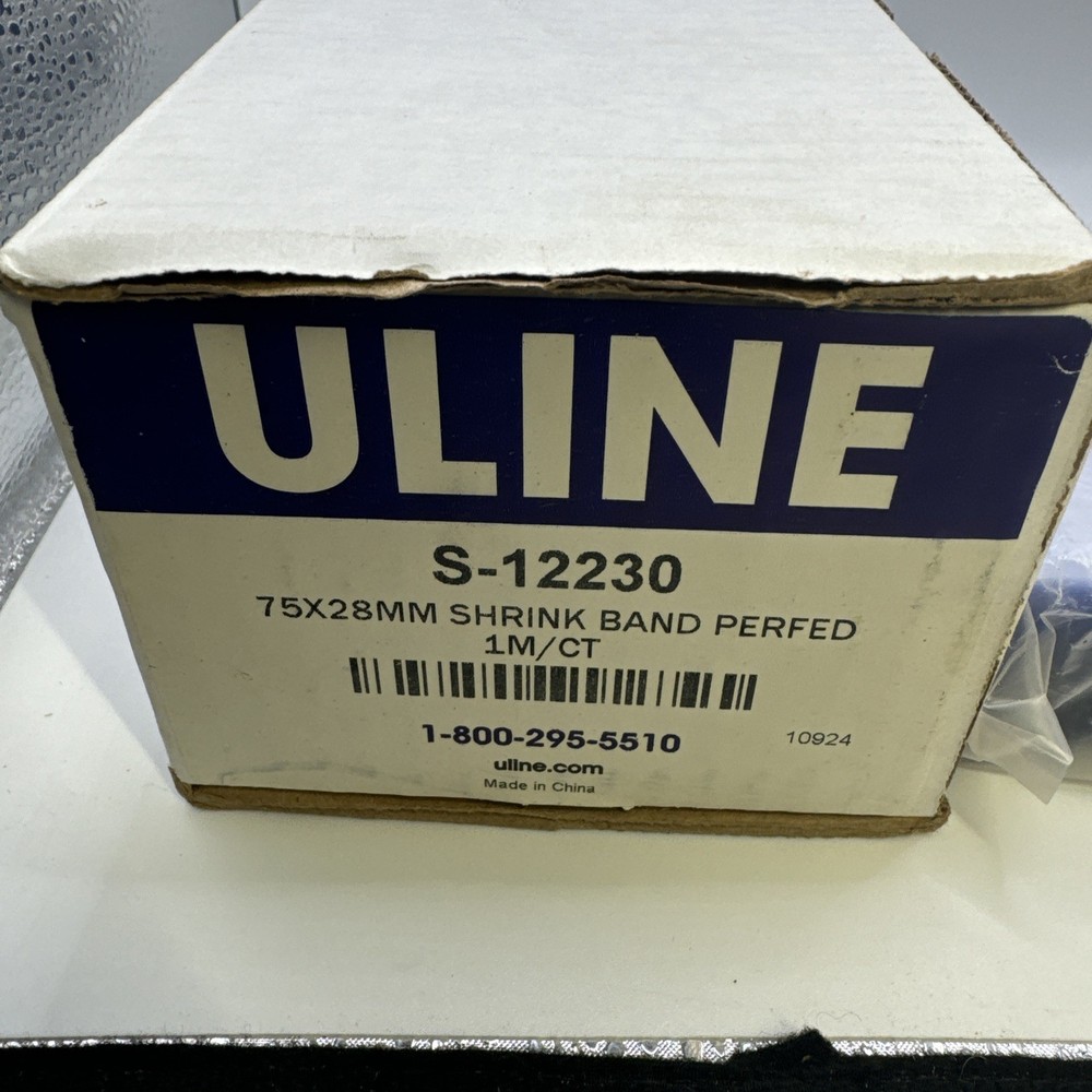Shrink Bands - 75mm x 28mm, Perforated