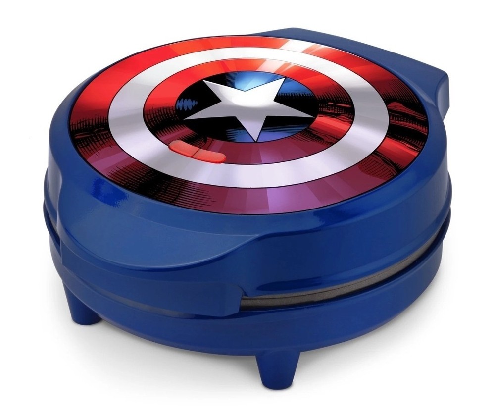 Marvel Captain America Waffle Maker Blue NEW