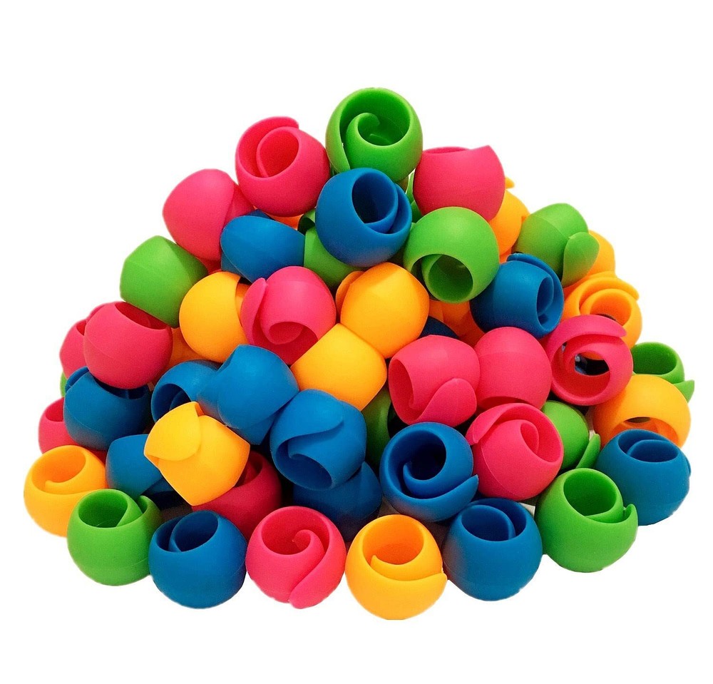 100pcs Thread Spool Savers/Spool Huggers - Prevent Thread Tails from Unwindin...