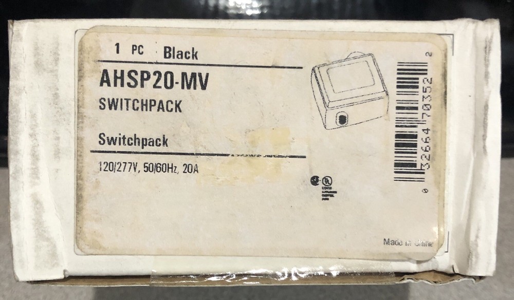 Core Lighting Controls - AHSP20-MV Switchpack - 20A, 120/277V, 50/60Hz