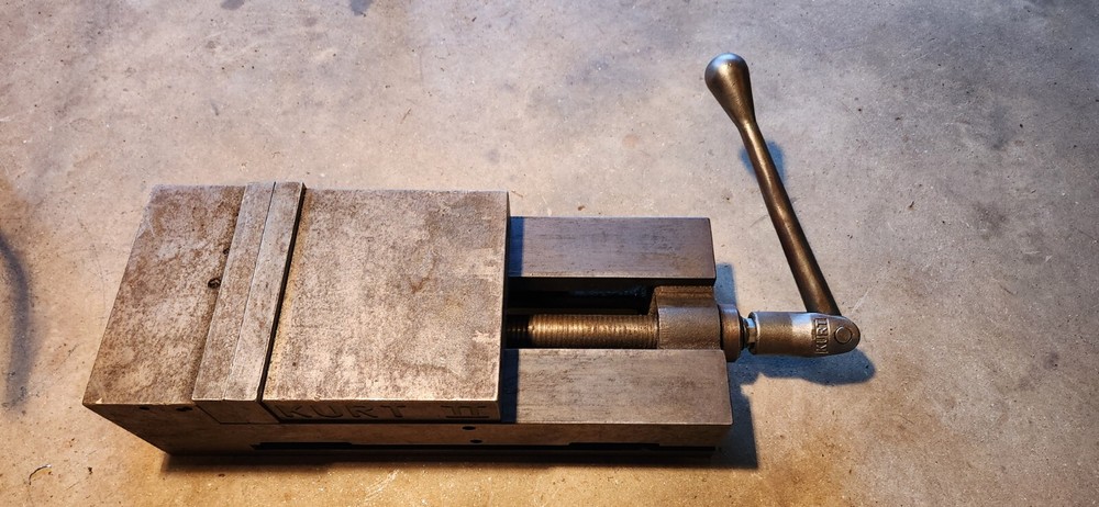 Kurt Type ll Pt600-A 6" Precision Milling Machine Vise With Kurt Handle
