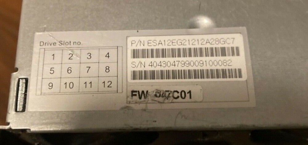 Bosch DVA-12T-12075ra iSCSI Diskarray 12-Bay, 12HDD, 9TB