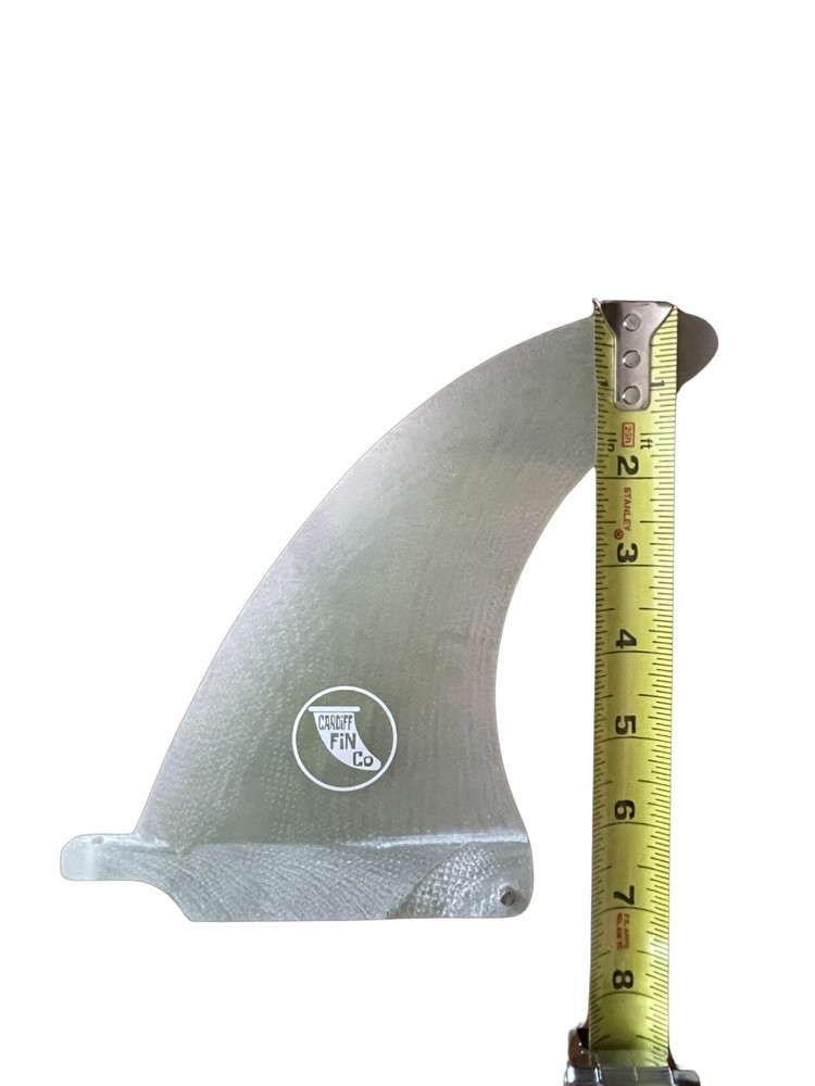 Cardiff Fin 6” 4-A Template Longboard Fin Clear