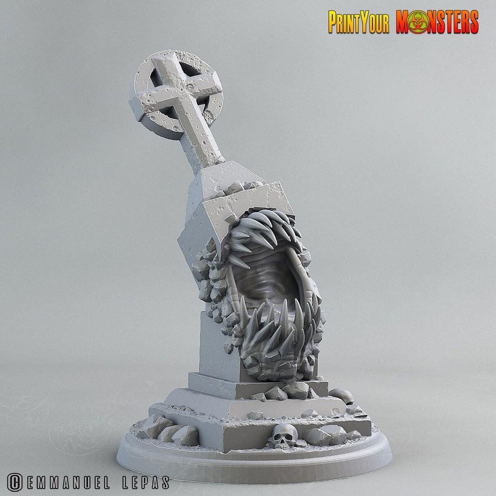 Graveyard Mimic40k Legion Terrain Scenery Tabletop Miniatures 28mm
