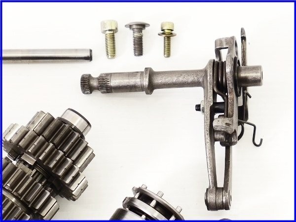 DUCATI 2001 748R Genuine transmission & shift fork & drum set 18,380km