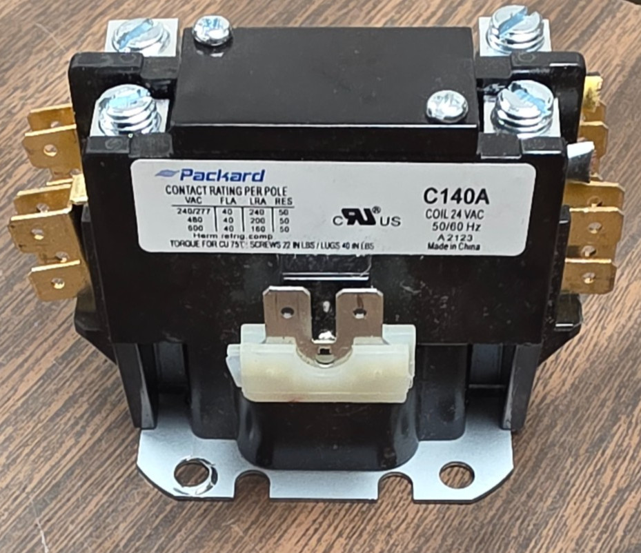 Packard C140A Contactor; "USED"