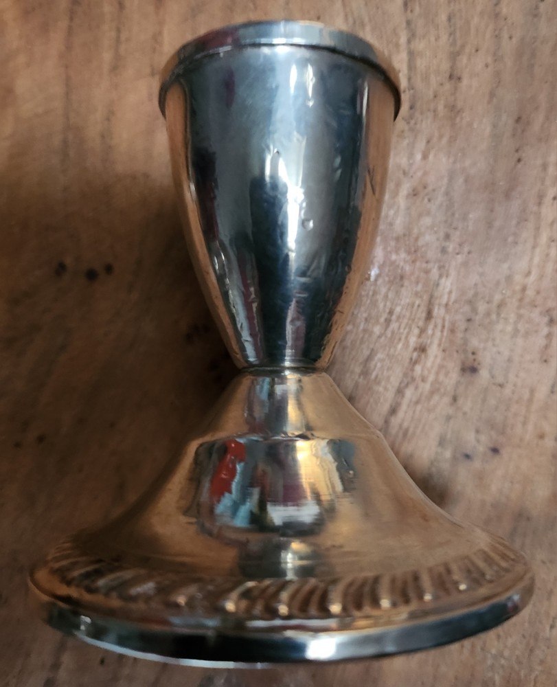 Solid Silver Small Candlestick