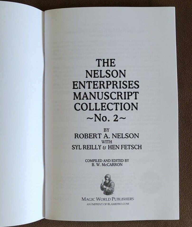 The Nelson Enterprises Manuscript Collection Volume 2
