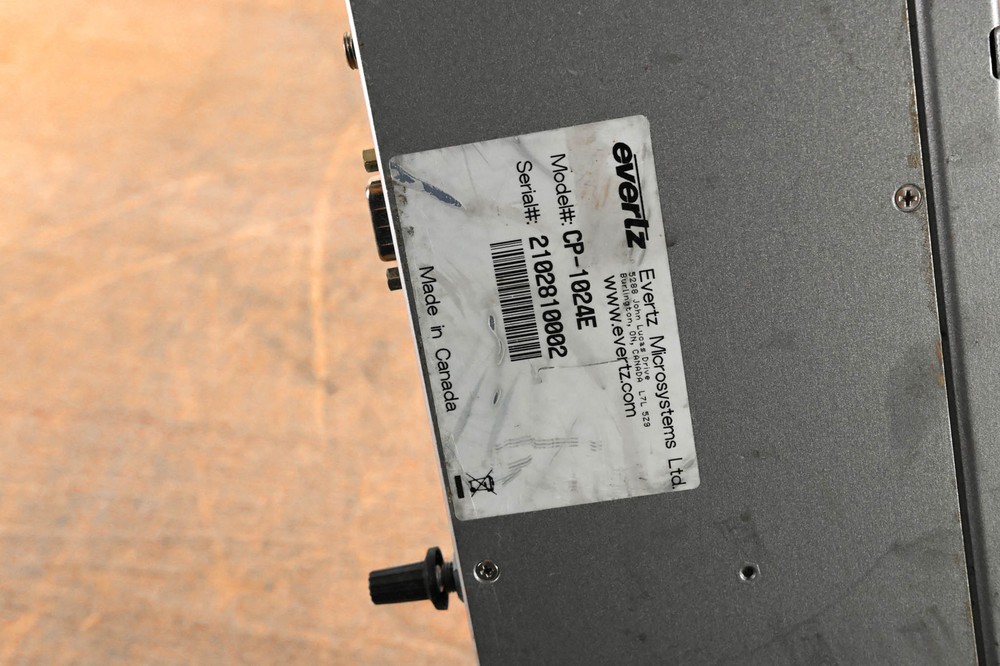 Evertz CP-1024E 24-Button XY Control Panel CG000Y7