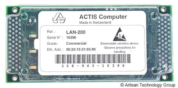 ACTIS Computer LAN-200 Fast Ethernet Controller
