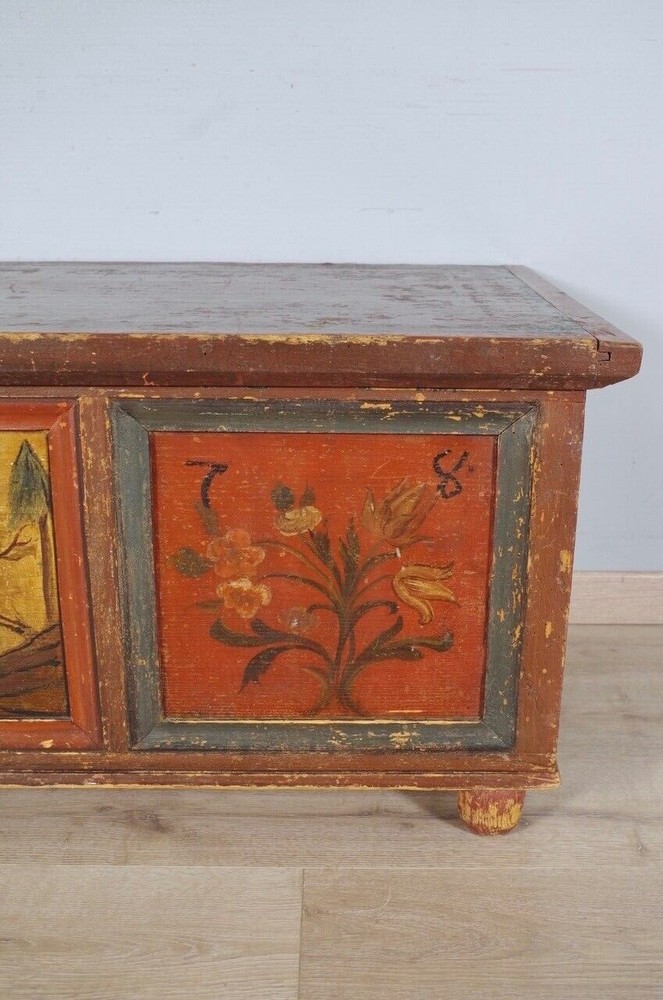 Folk Art Wedding Chest