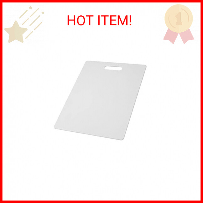 Farberware Large Cutting Board, Dishwasher- Safe Plastic Chopping Board for Kitc